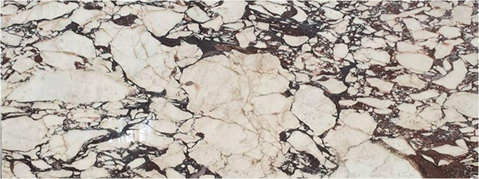 Use of Natural Calacatta Viola Marble Slabs