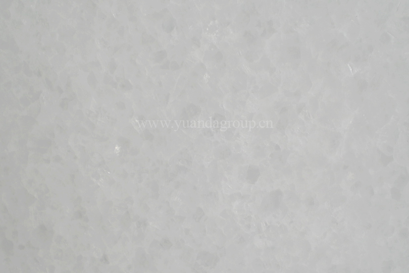 Crystal white marble