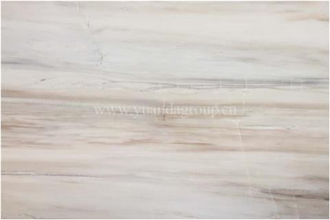 Asia white wood marble
