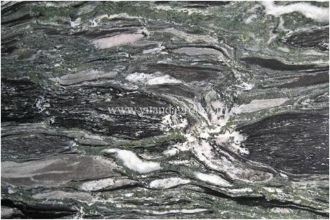 Sea wave green granite
