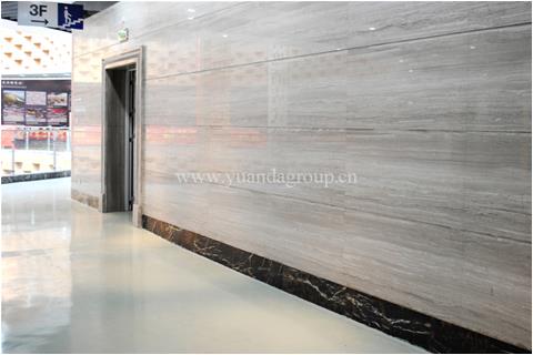 Grey serpeggiante marble floor and wall cladding projects