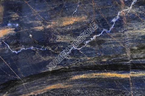 Bahia sodalite blue granite