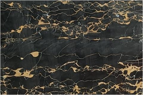 Italy black portoro marble