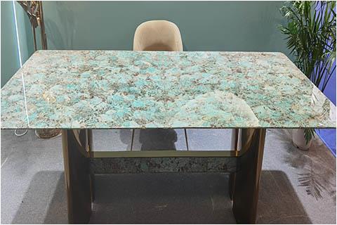 Amazon Green Dining Table