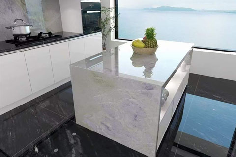 Blue Sky Quartzite Marble Countertop