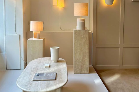 Travertine Plinth