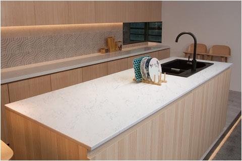 Carrara White Quartz Countertop