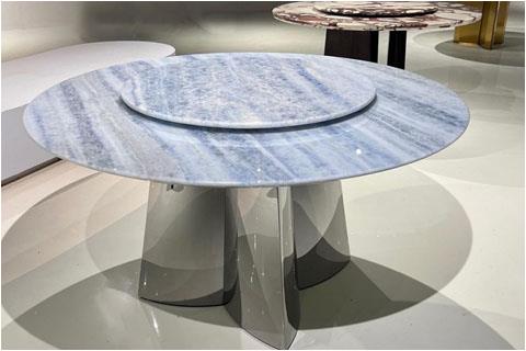 Natural Blue Crystal Marble Countertop