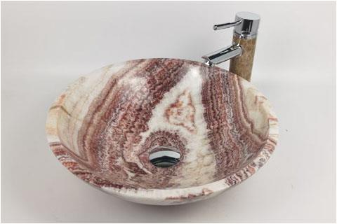 Red dragon jade onyx basin hand washing stone marble