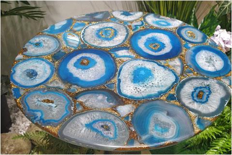 Blue Agate Dining Table