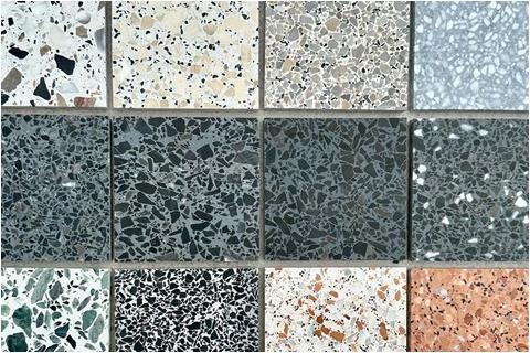 Colorful Floor Decoration Terrazzo Slab