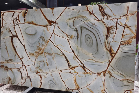 Blue Roma Quartzite Blue Cascade Slab