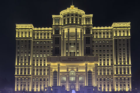 TAJIKISTAN GOVERNMENT OFFICE BUILDING