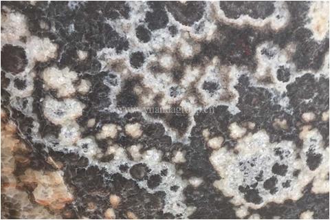 Black onyx slab