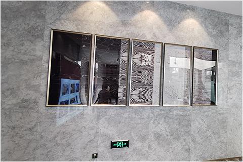 Carrara marble interior decoration project