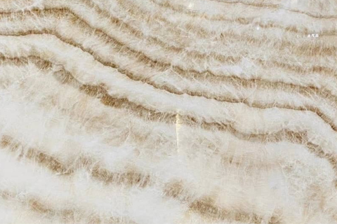 Wooden white onyx