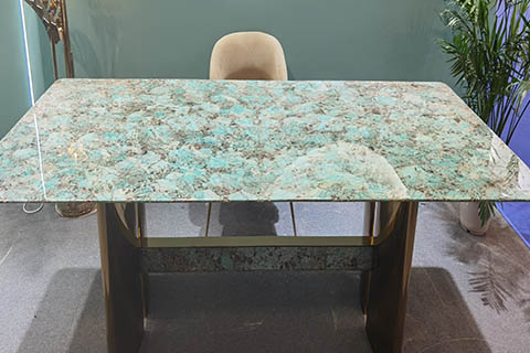 Amazon Green Dining Table