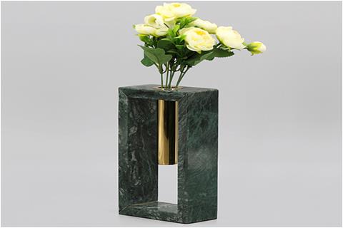 Marble Glass Vase