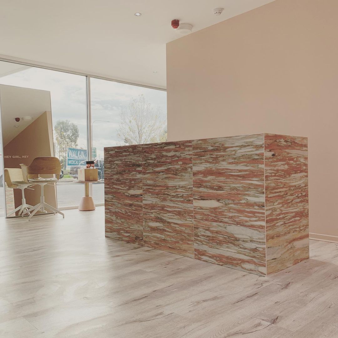 Natural Norwegian Red Marble