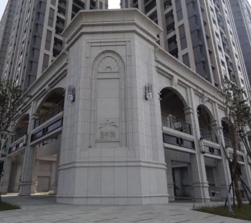 Luxury Classical European Style Granite Facade Arch Project
