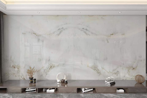 Shanshui white marble background