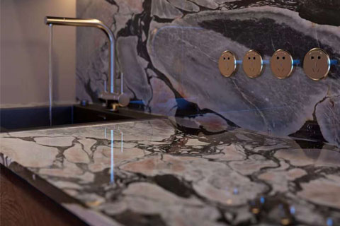 Natural Bulgari Powder Marble for Kitchen Countertop