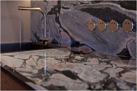 Natural Bulgari Powder Marble for Kitchen Countertop