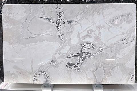 Dover White Marble Slab